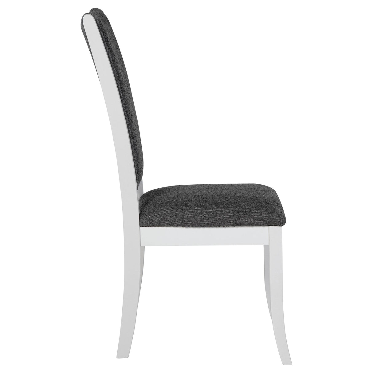 Judd Pearl White and Gray Dining Side Chair, Set of 2 from Coaster - Luna Furniture