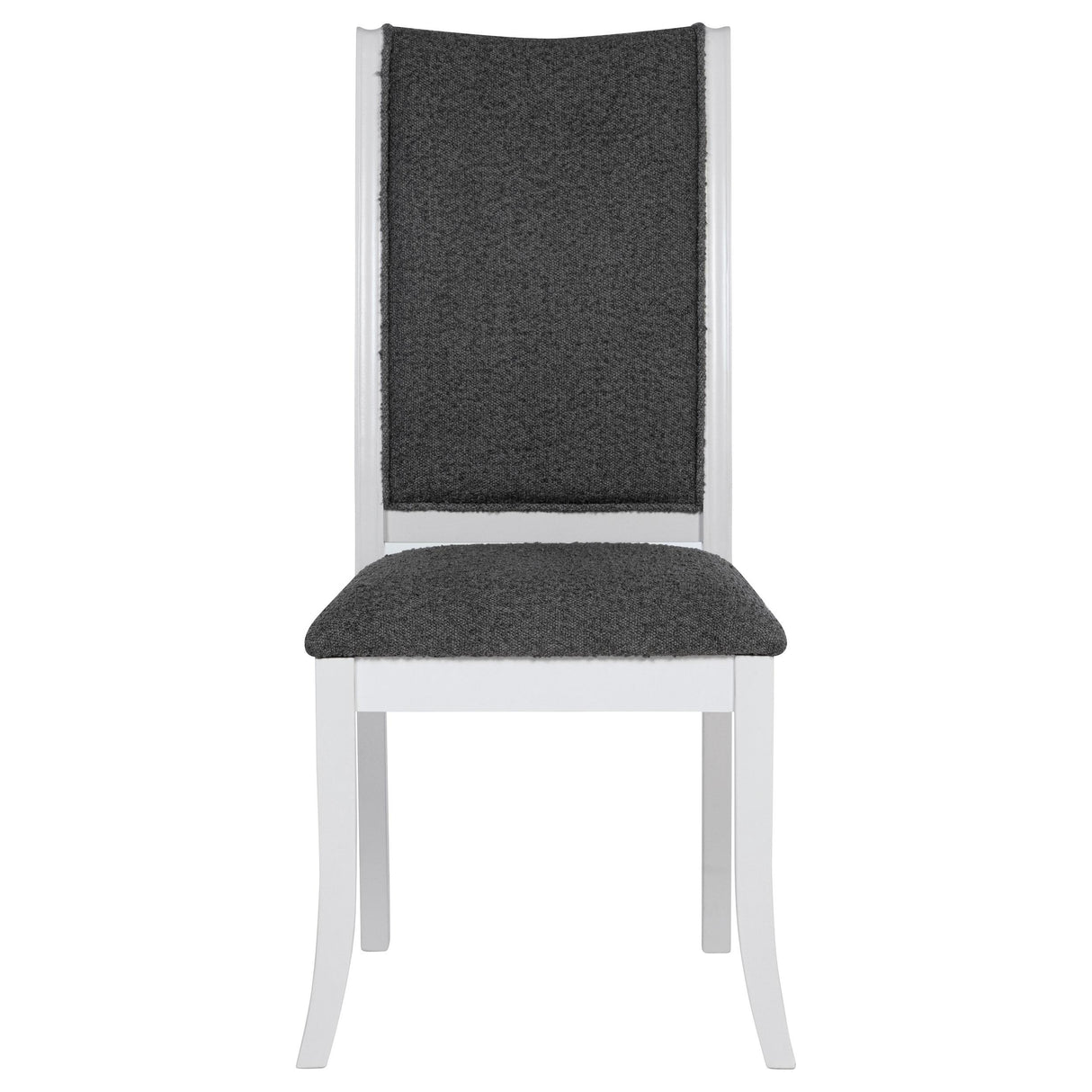 Judd Pearl White and Gray Dining Side Chair, Set of 2 from Coaster - Luna Furniture