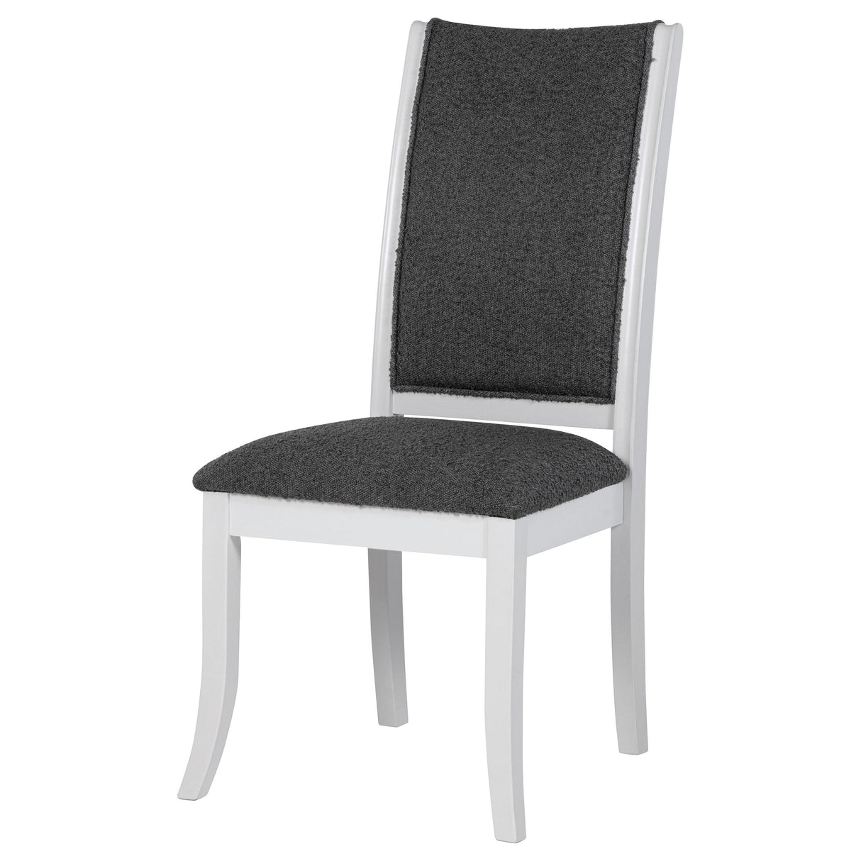 Judd Pearl White and Gray Dining Side Chair, Set of 2 from Coaster - Luna Furniture
