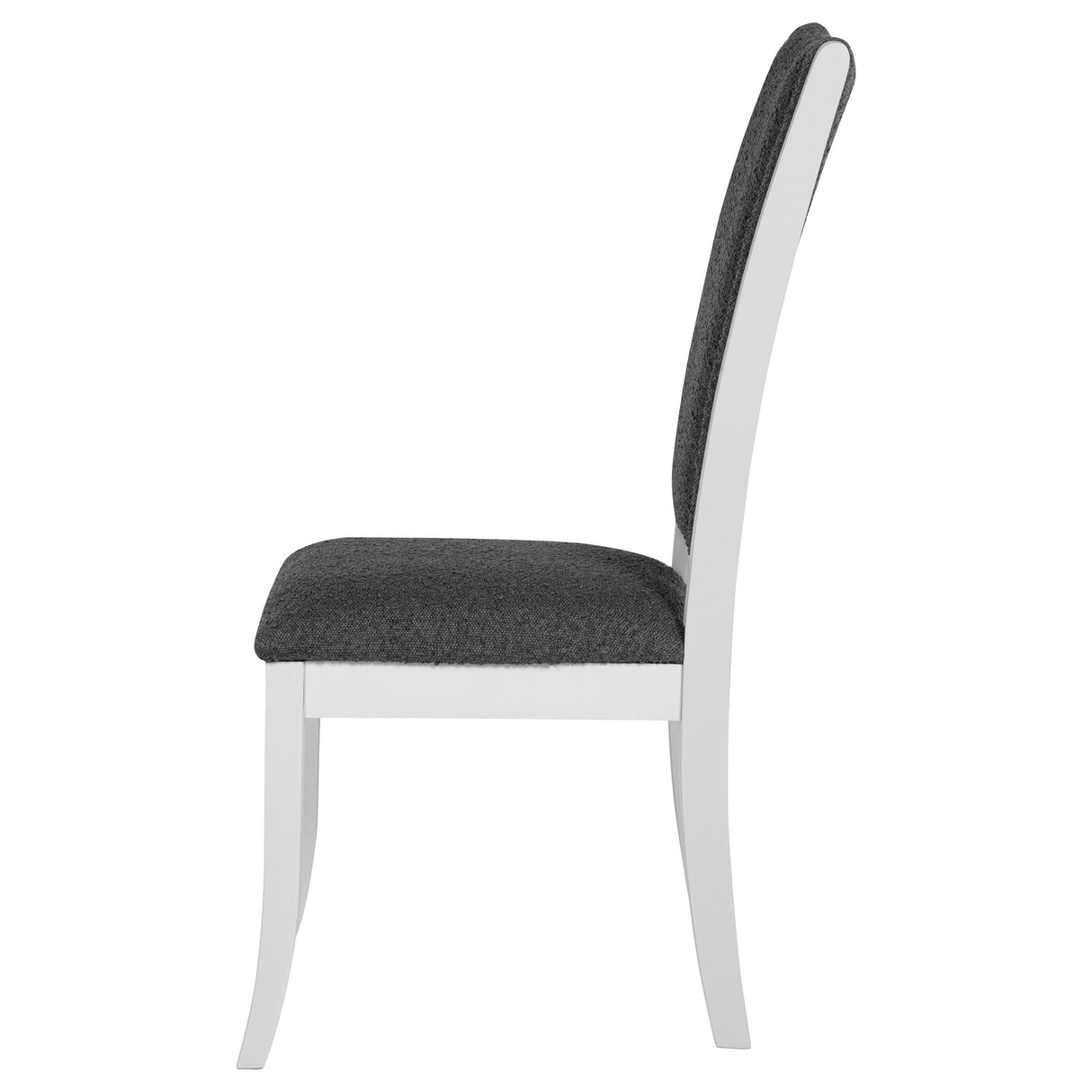 Judd Pearl White and Gray Dining Side Chair, Set of 2 from Coaster - Luna Furniture
