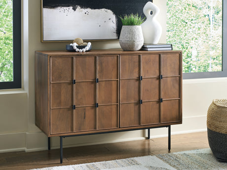 Juddins Brown Accent Cabinet from Ashley - Luna Furniture