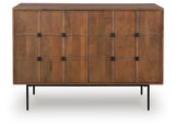 Juddins Brown Accent Cabinet from Ashley - Luna Furniture