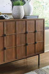 Juddins Brown Accent Cabinet from Ashley - Luna Furniture