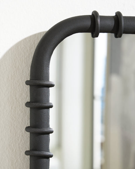 Judlow Black Accent Mirror from Ashley - Luna Furniture