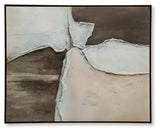 Junward Brown/Tan/White Wall Art from Ashley - Luna Furniture