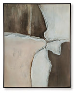 Junward Brown/Tan/White Wall Art from Ashley - Luna Furniture