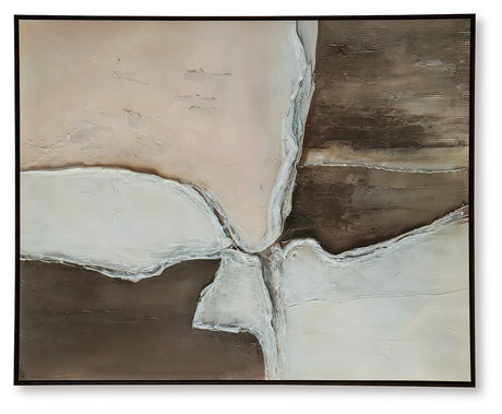 Junward Brown/Tan/White Wall Art from Ashley - Luna Furniture