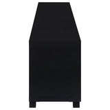 Jupiter Black 3-piece Entertainment Center 79-inch TV Stand from Coaster - Luna Furniture