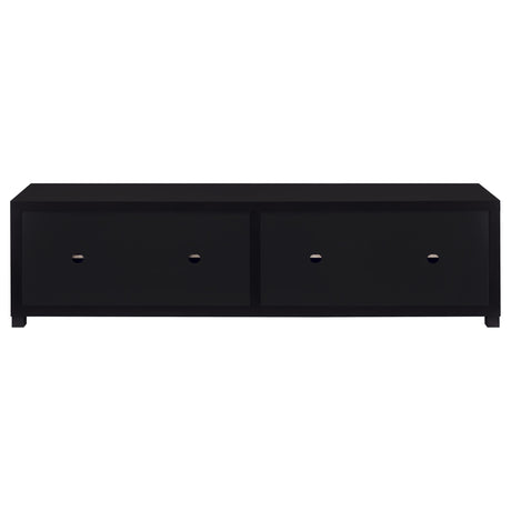 Jupiter Black 3-piece Entertainment Center 79-inch TV Stand from Coaster - Luna Furniture