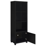 Jupiter Black 3-piece Entertainment Center 79-inch TV Stand from Coaster - Luna Furniture