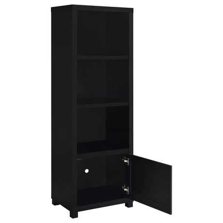 Jupiter Black 3-piece Entertainment Center 79-inch TV Stand from Coaster - Luna Furniture