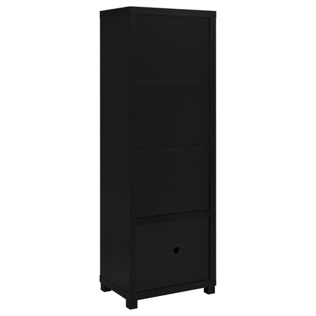 Jupiter Black 3-piece Entertainment Center 79-inch TV Stand from Coaster - Luna Furniture