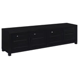 Jupiter Black 3-piece Entertainment Center 79-inch TV Stand from Coaster - Luna Furniture