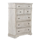 Highland Park Cathedral White Chest from Steve Silver - Luna Furniture