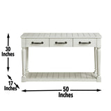 Hemingway Alabaster Coffee 3-Piece Occasional Set with Sofa Table from Steve Silver - Luna Furniture