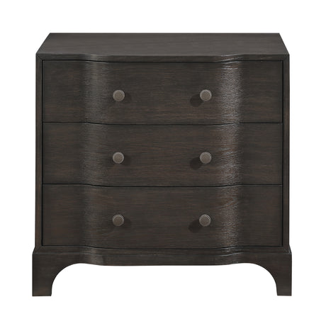 Verona Espresso Nightstand with Integrated USB Power Center from Steve Silver - Luna Furniture