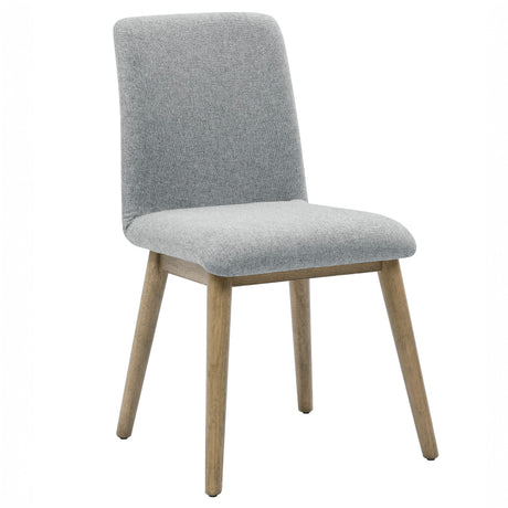 Vida Upholstered Side Chair, Gray from Steve Silver - Luna Furniture