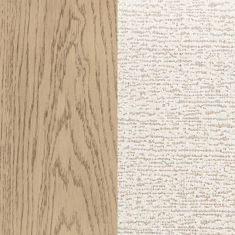 Kailani Beige Oak Wingback Queen Platform Bed from Coaster - Luna Furniture