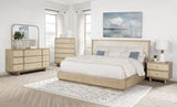 Kailani 5-piece California King Bedroom Set Beige Oak from Coaster - Luna Furniture