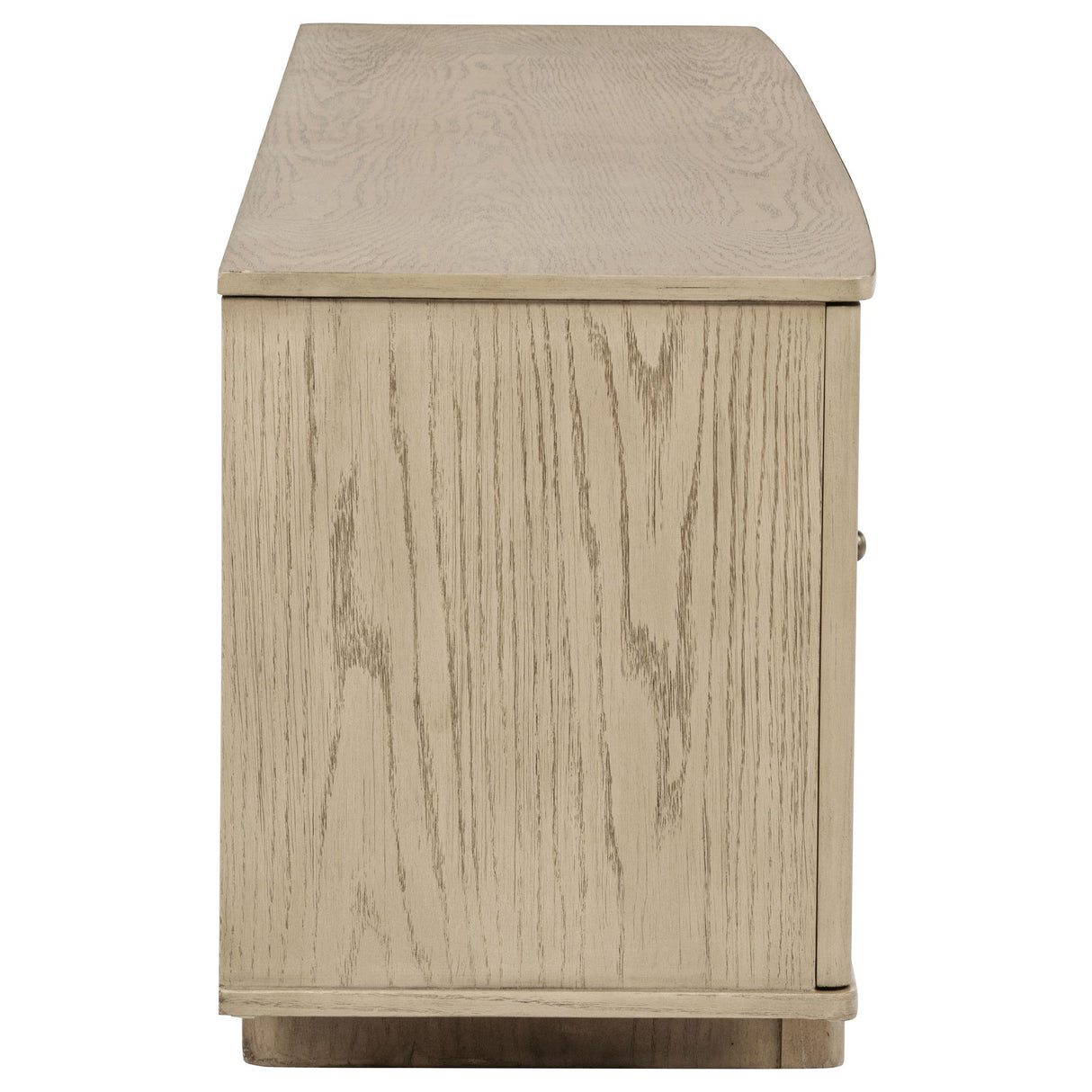 Kailani Beige Oak 79-inch 4-Door Cane TV Stand Media Console from Coaster - Luna Furniture