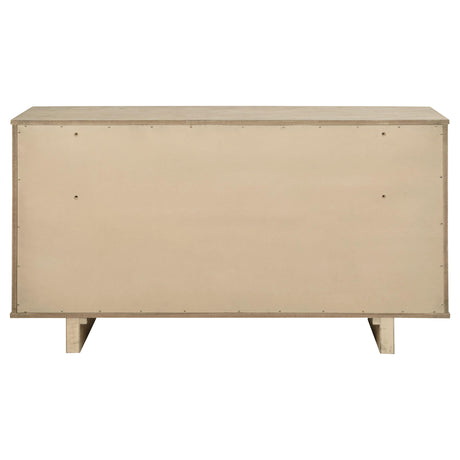 Kailani Beige Oak 9-Drawer Dresser from Coaster - Luna Furniture