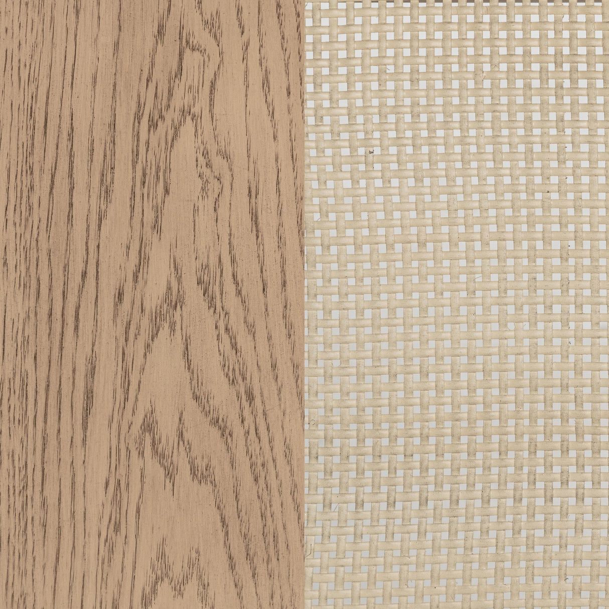 Kailani Beige Oak Cane Counter Height Storage Dining Table from Coaster - Luna Furniture