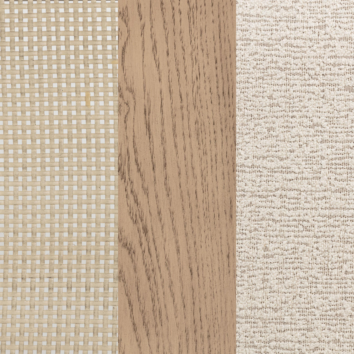 Kailani Beige Oak Radio Weave Cane Counter Dining Side Chair, Set of 2 from Coaster - Luna Furniture