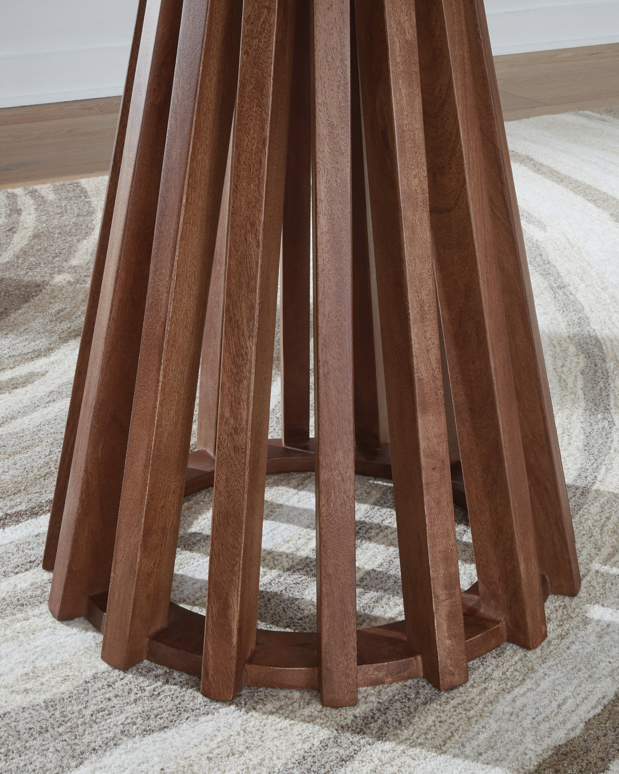 Kallari Warm Brown/Black End Table from Ashley - Luna Furniture