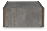 Kallenny Brown/Gray Coffee Table from Ashley - Luna Furniture
