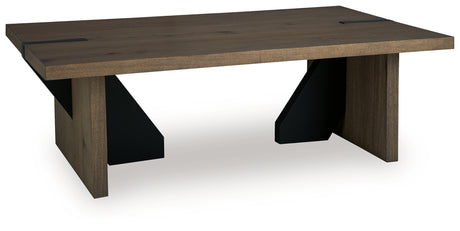 Kandinew Light Brown Coffee Table from Ashley Furniture - Luna Furniture