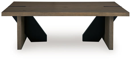 Kandinew Light Brown Coffee Table from Ashley Furniture - Luna Furniture