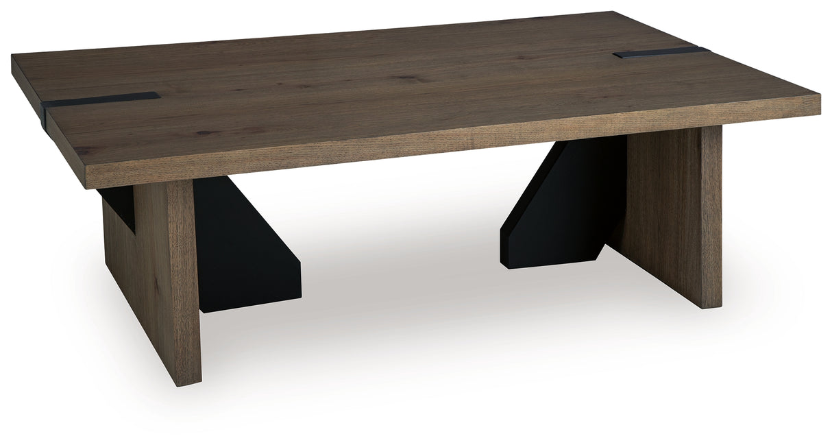 Kandinew Light Brown Coffee Table from Ashley Furniture - Luna Furniture