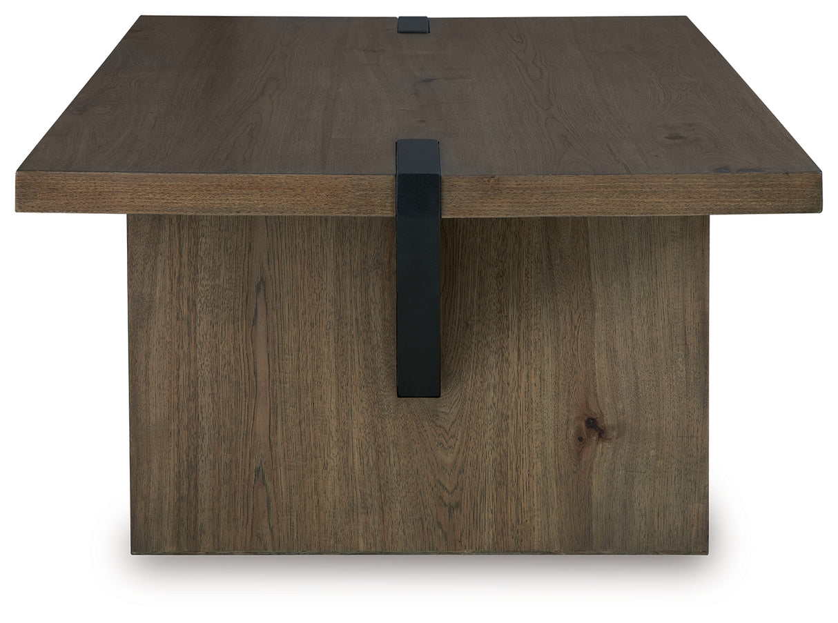 Kandinew Light Brown Coffee Table from Ashley Furniture - Luna Furniture