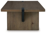 Kandinew Light Brown Coffee Table from Ashley Furniture - Luna Furniture