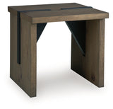 Kandinew Light Brown End Table from Ashley - Luna Furniture