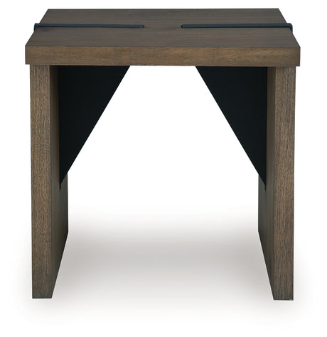 Kandinew Light Brown End Table from Ashley - Luna Furniture