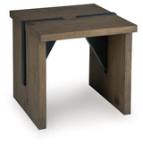 Kandinew Light Brown End Table from Ashley - Luna Furniture