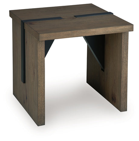 Kandinew Light Brown End Table from Ashley - Luna Furniture