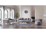 Kapadokya 3-pieces (Sofa & Loveseat & Chair) Livingroom Set in Grey from Furnia - Luna Furniture
