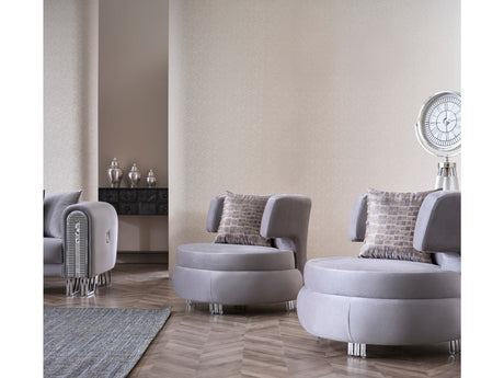 Kapadokya Chair in Grey from Furnia - Luna Furniture
