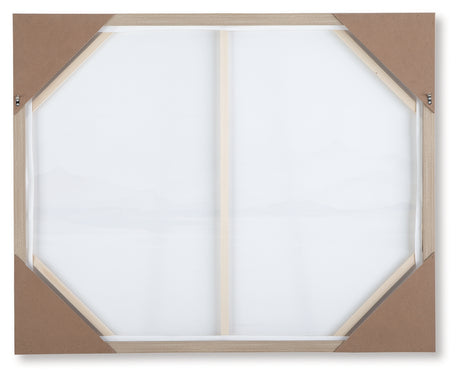 Karalen White/Gray/Brown Wall Art from Ashley - Luna Furniture