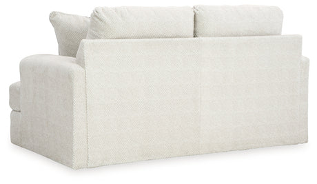 Karinne Linen Loveseat, Oversized Chair and Accent Ottoman from Ashley - Luna Furniture