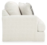 Karinne Sofa, Loveseat, Chair and Ottoman in Linen from Ashley - Luna Furniture