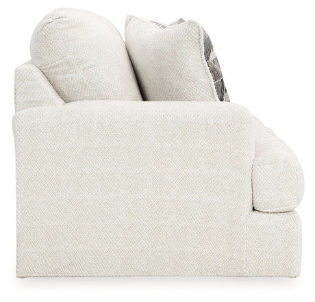 Karinne Sofa, Loveseat, Chair and Ottoman in Linen from Ashley - Luna Furniture