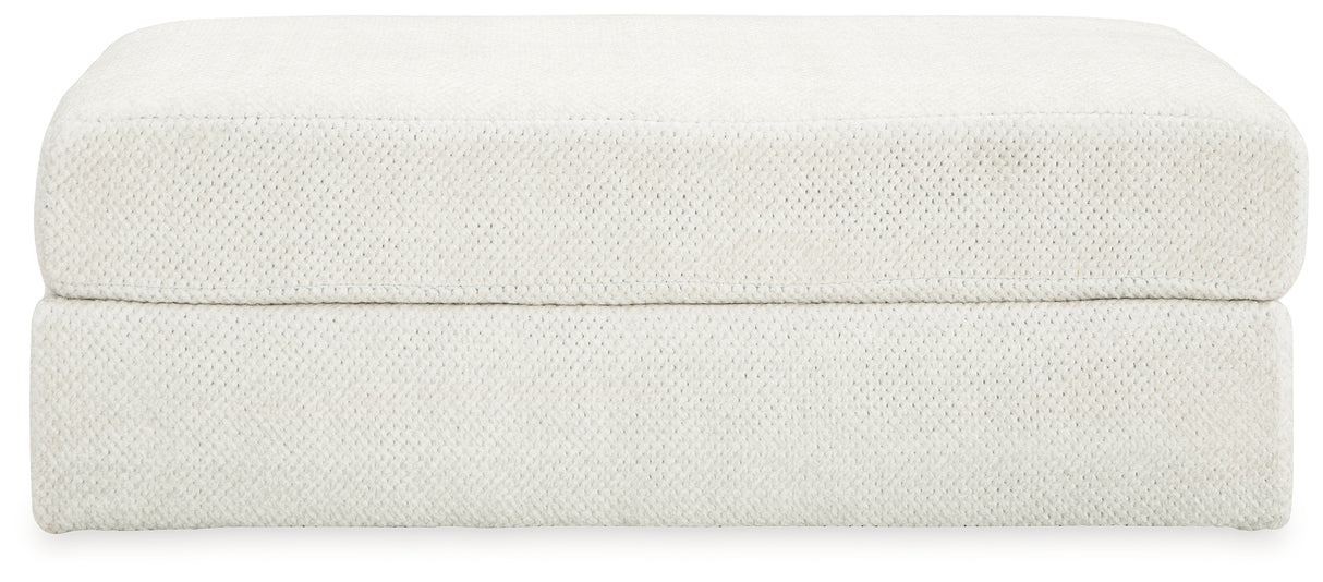 Karinne Sofa, Loveseat, Chair and Ottoman in Linen from Ashley - Luna Furniture