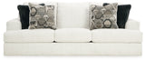 Karinne Sofa, Loveseat, Chair and Ottoman in Linen from Ashley - Luna Furniture