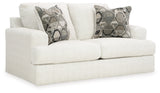 Karinne Sofa, Loveseat, Chair and Ottoman in Linen from Ashley - Luna Furniture