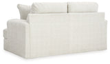 Karinne Sofa, Loveseat, Chair and Ottoman in Linen from Ashley - Luna Furniture