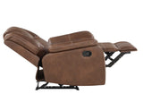 Katrine Brown Manual Recliner from Steve Silver - Luna Furniture