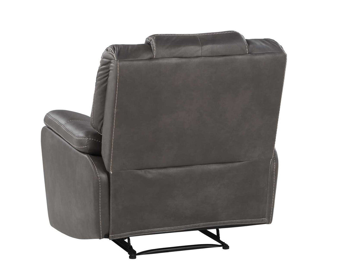 Katrine Charcoal Recliner Chair from Steve Silver - Luna Furniture